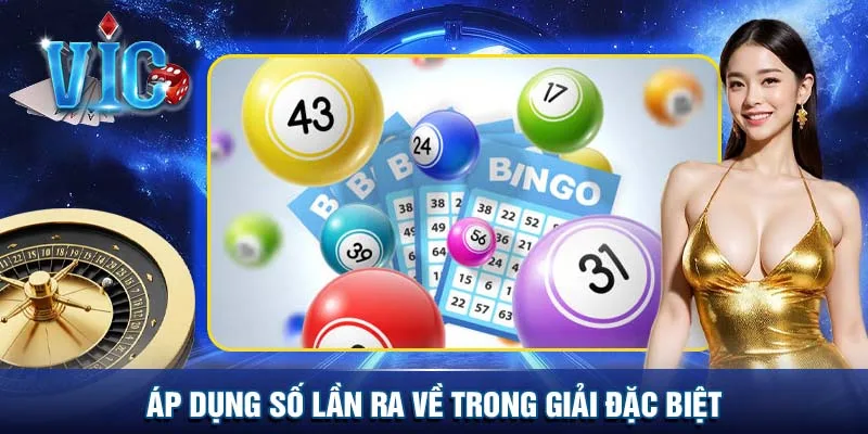 Áp dụng số lần ra về trong giải đặc biệt